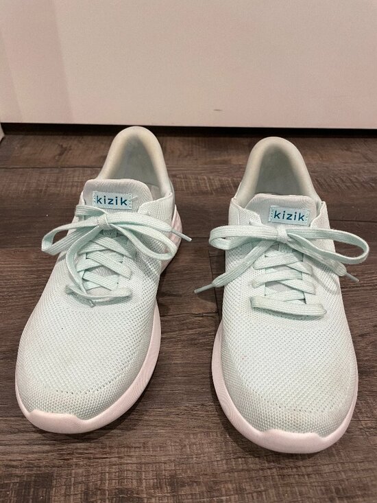 Kizik Athens Handsfree Slip On Unisex Men Size 6.5 WIDE/Women's 8 WIDE Mint - Picture 8 of 8